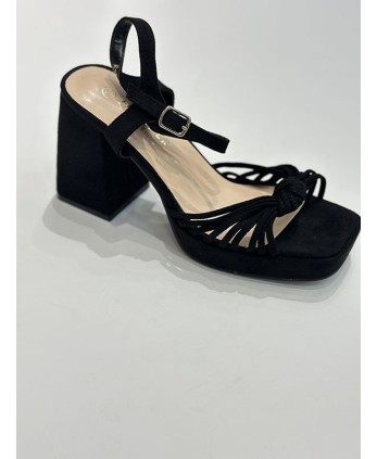 Tacón Atenas negro