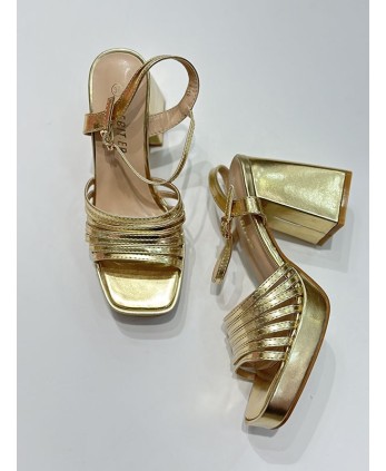 Tacón Honduras dorado 2