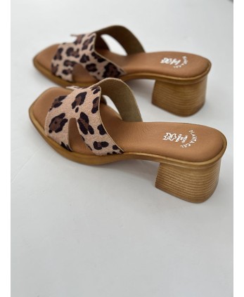 Tacón Hera leopardo