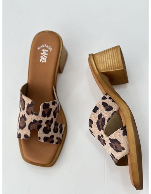 Tacón Hera leopardo