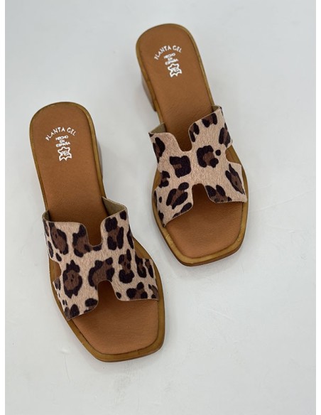 Tacón Hera leopardo