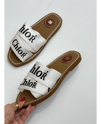 Sandalia Chloee blanca 2