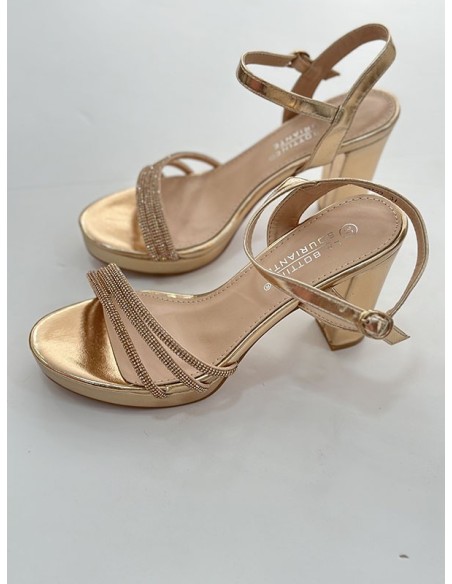 Tacón Argelia champan