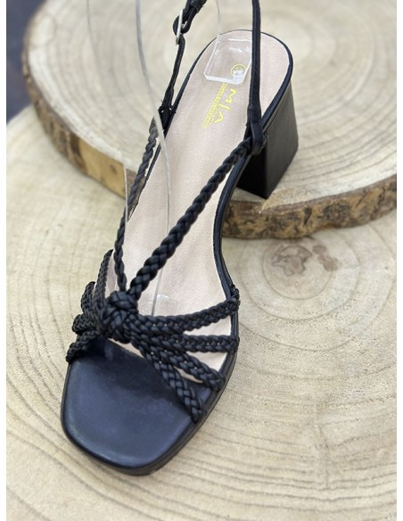 Tacón Río de Janeiro negro