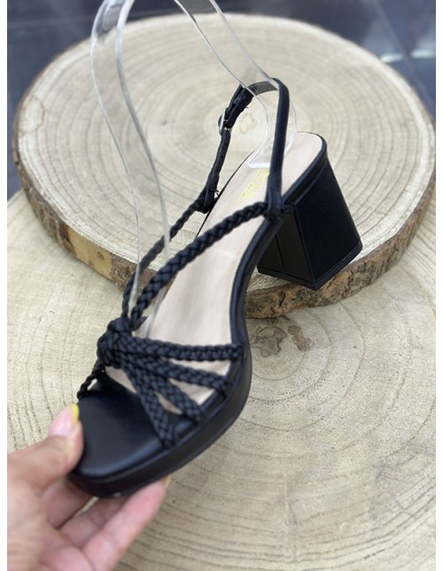 Tacón Río de Janeiro negro