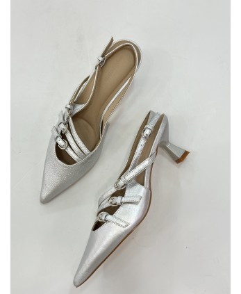 Tacón Turquía plata