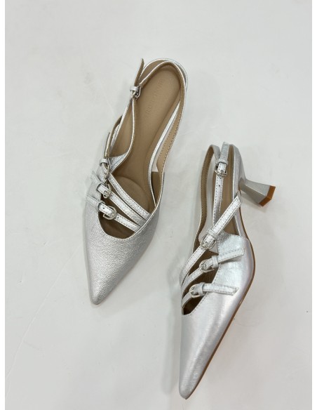 Tacón Turquía plata