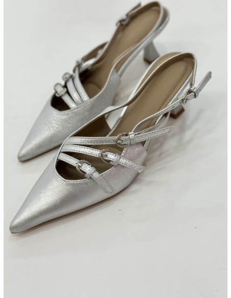 Tacón Turquía plata