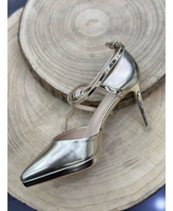 Tacón Sicilia Dorado 2