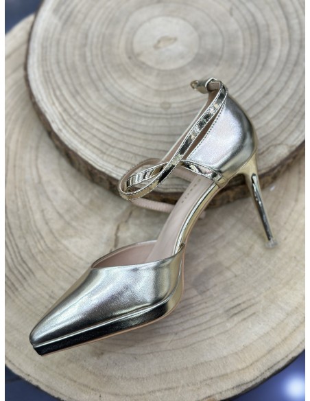 Tacón Sicilia Dorado