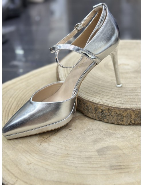 Tacón Sicilia Plata