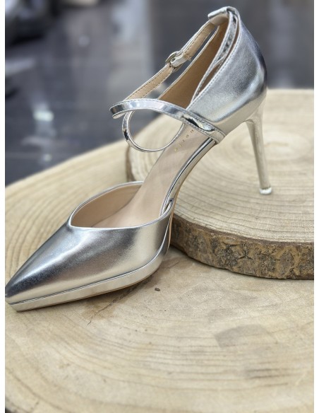 Tacón Sicilia Plata