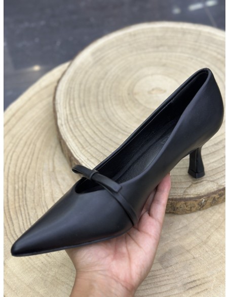 Tacón Praga Negro