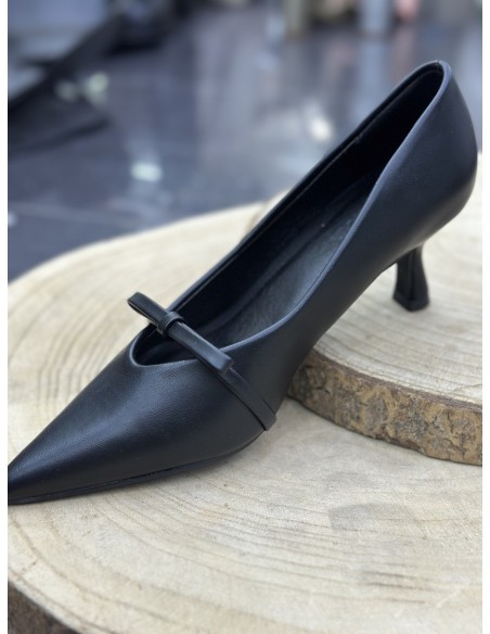 Tacón Praga Negro