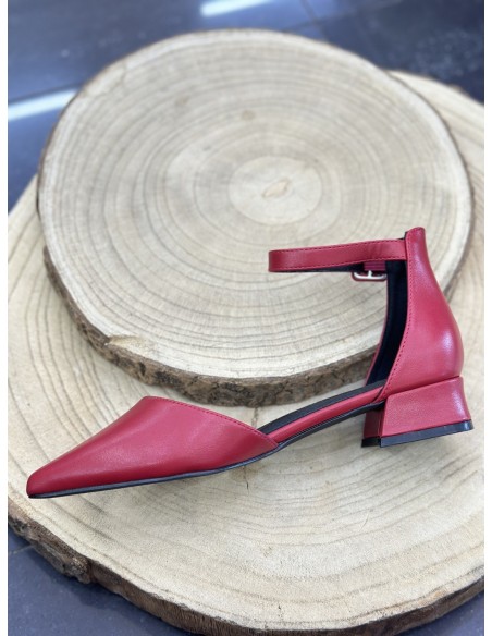 Tacón Atenas rojo