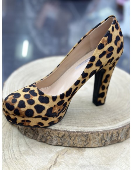 Tacón Rabat Leopardo