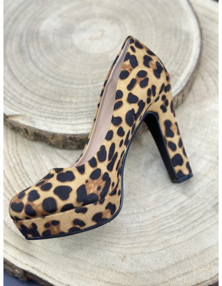 Tacón Rabat Leopardo
