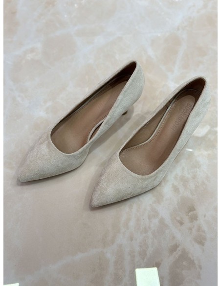 Tacón Ana beige