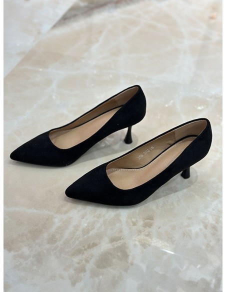 Tacón Ana negro