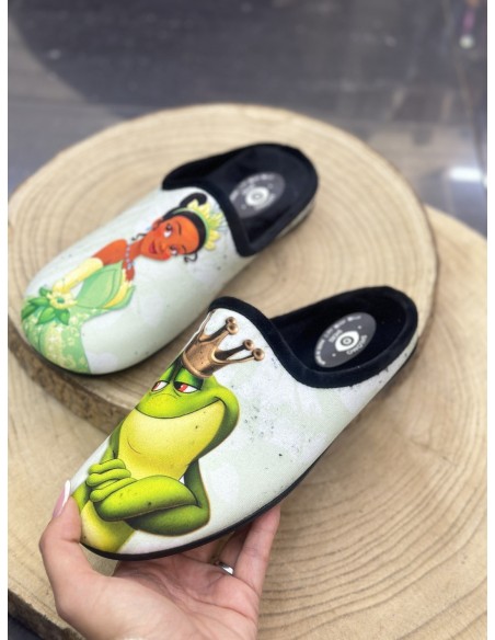 Zapatilla Tiana y el Sapo