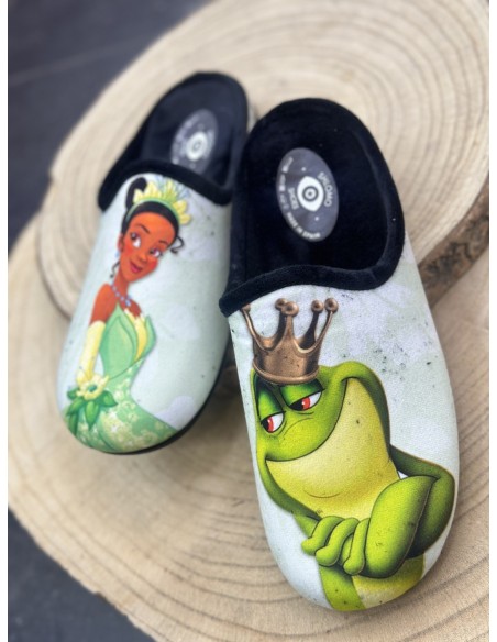 Zapatilla Tiana y el Sapo