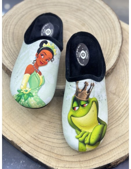 Zapatilla Tiana y el Sapo