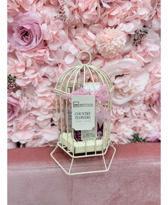 Set Baño Jaula Floral