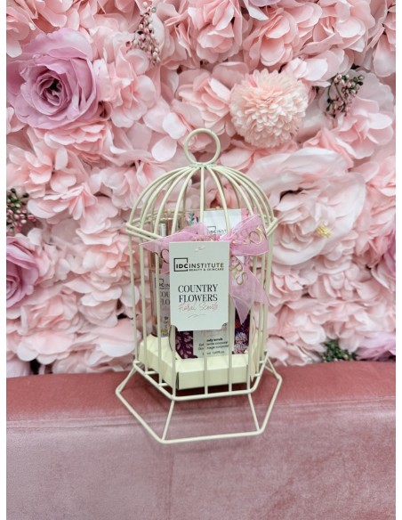 Set Baño Jaula Floral