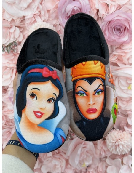 zapatilla Blancanieves y Malvada