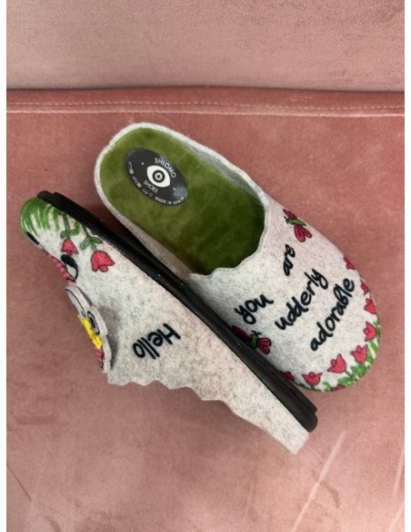 Zapatillas Oveja Lazos