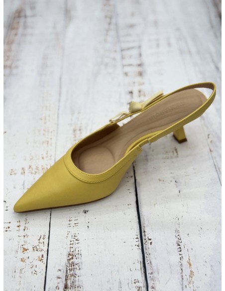 Tacón Europa Mostaza