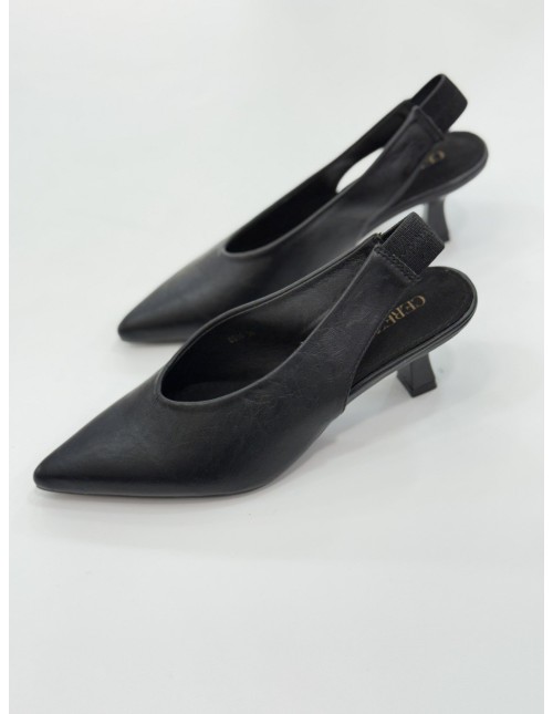 Tacón Lourdes Negro