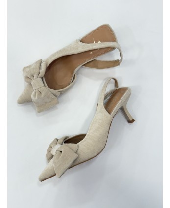 Tacón Melissa Beige