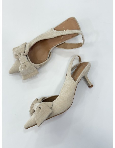 Tacón Melissa Beige