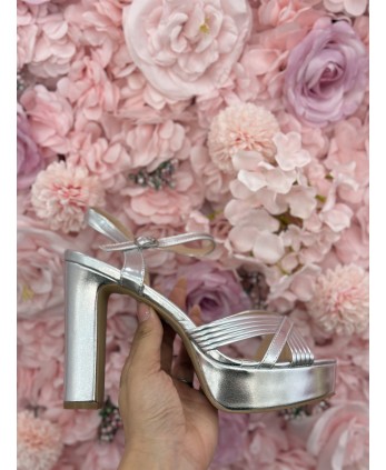 Tacón Berlín Plata 2
