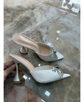 Tacón Violeta Blanco