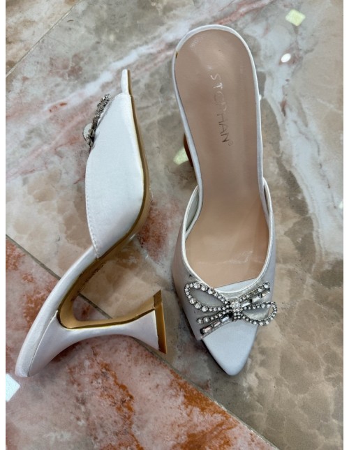 Tacón Violeta Blanco