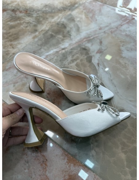 Tacón Violeta Blanco