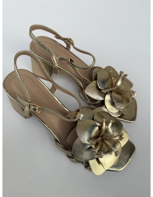 Sandalia Recife Dorada