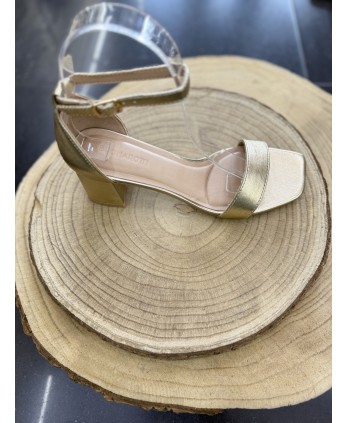 Tacón Aura Dorado 2