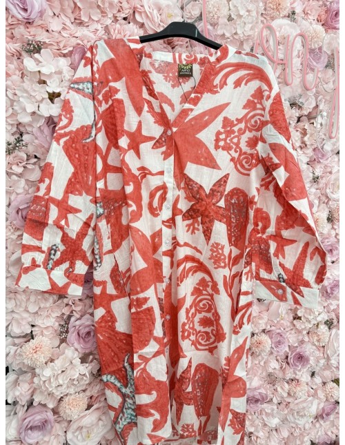 Conjunto Maldivas coral