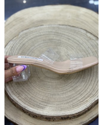 Tacón Transparente Midi 2