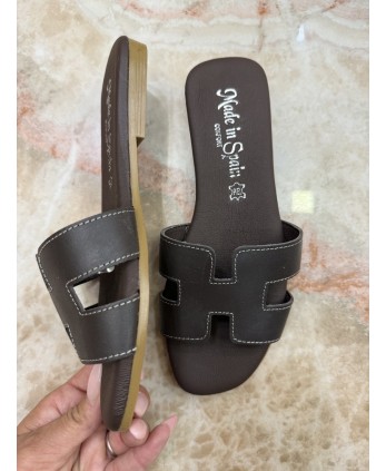 Sandalia Herradura Marrón 2