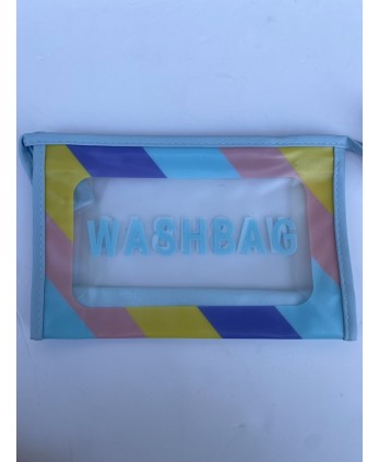 Neceser washbag combi celeste