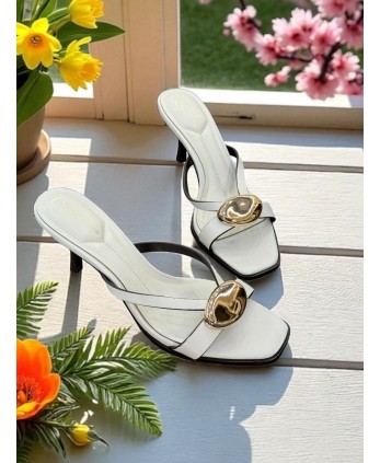 Tacón Carolina Blanco