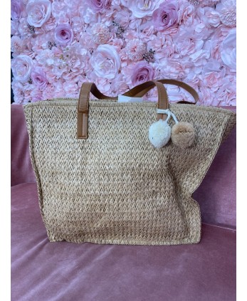 Cesta Cuadrada Pompón