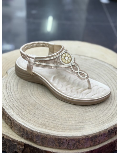 Sandalia Varadero Dorada