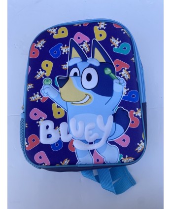 Mochila Bluey letras