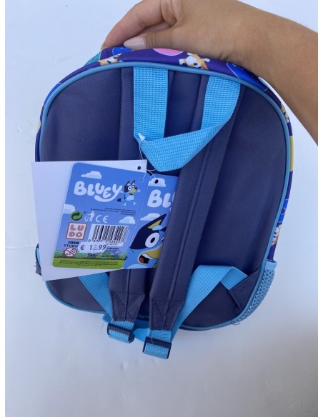 Mochila Bluey letras