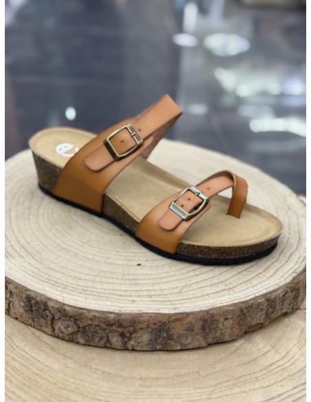 Sandalia Calle Camel